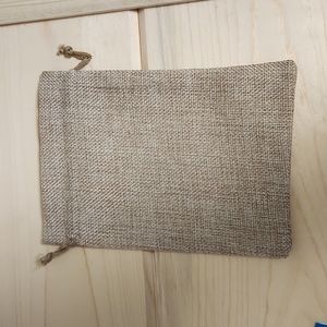Burlap Cinch Bags
